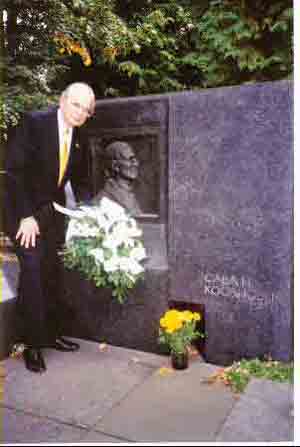 At the Nikola Tesla Memorial